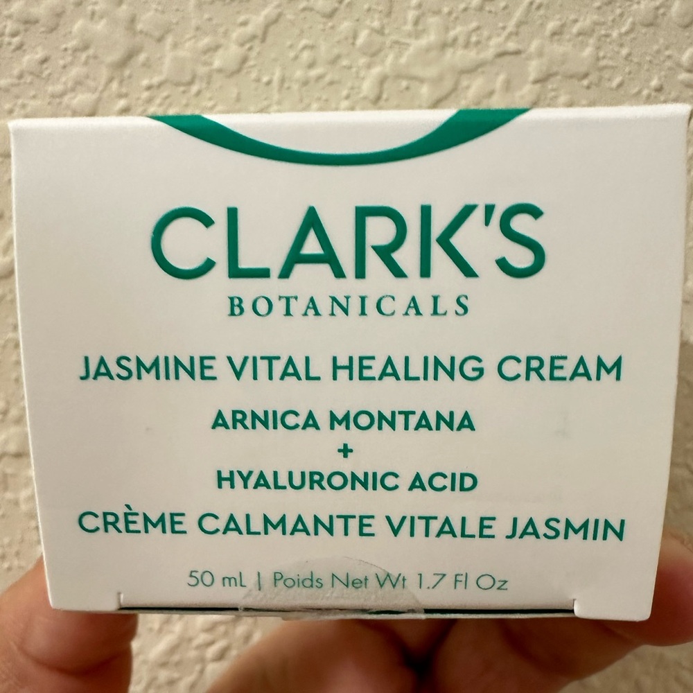 BNIB- Clark’s Botanicals Jasmine Vital Healing Cream